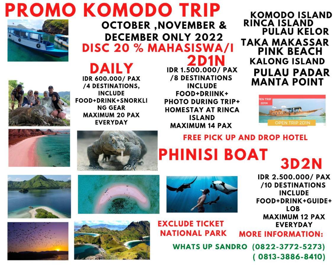 Komodoku One Love Homestay And Tour Labuan Bajo Eksteriør bilde